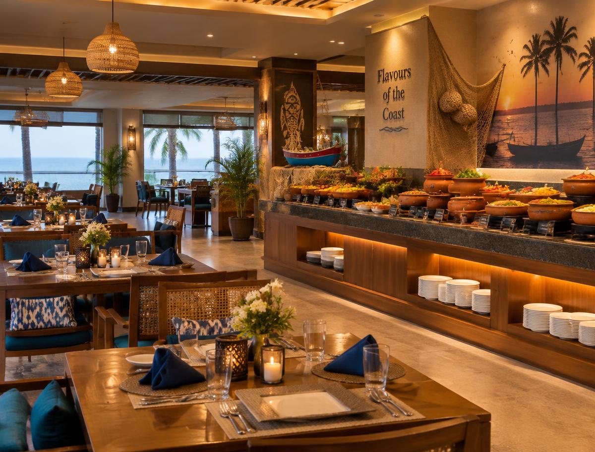 In-house restaurant at the hotel